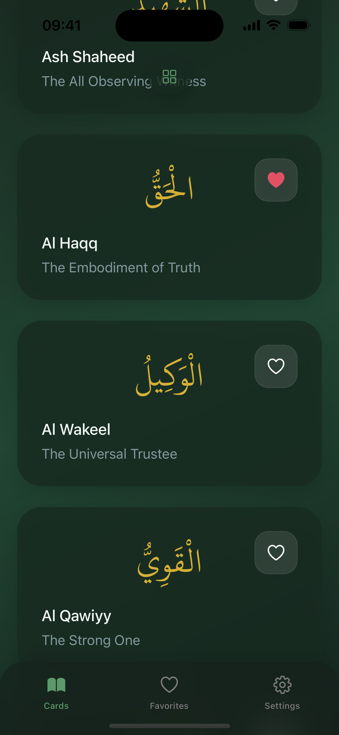 List View